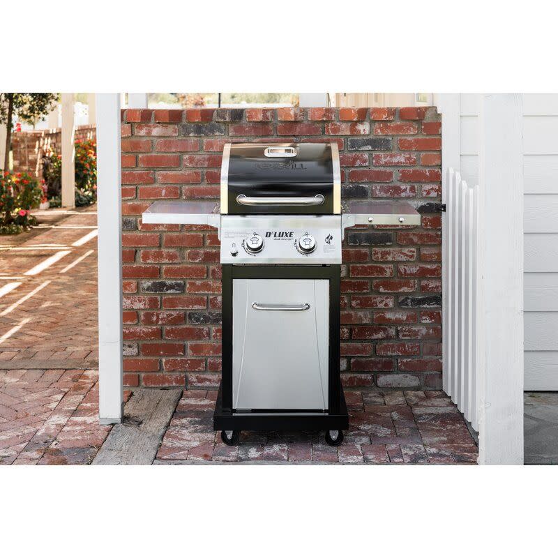 <p><a href="https://go.redirectingat.com?id=74968X1596630&url=https%3A%2F%2Fwww.wayfair.com%2F--%2Fpdp%2Fnexgrill--nexgrill-deluxe-2burner-propane-gas-grill-with-foldable-side-shelves-28000-btus-7200864ra-l6173-nxgr1000.html&sref=https%3A%2F%2F" rel="nofollow noopener" target="_blank" data-ylk="slk:Shop Now;elm:context_link;itc:0;sec:content-canvas" class="link ">Shop Now</a></p><p>Deluxe Two-Burner Propane Gas Grill</p><p>wayfair.com</p><p>$299.00</p>