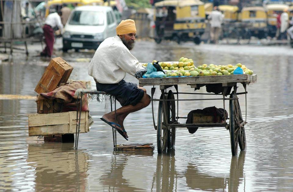 Punjab, India flood