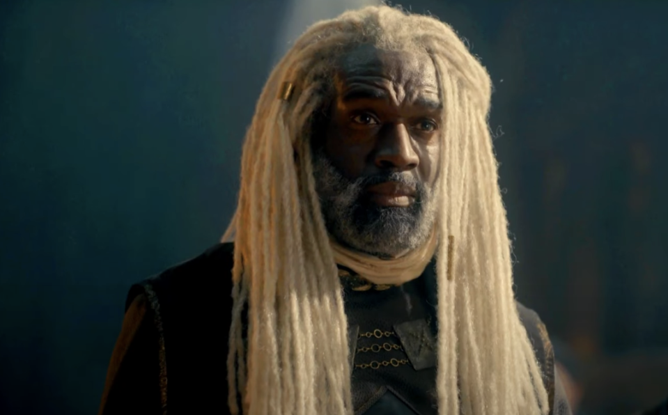 his character with long blonde locs