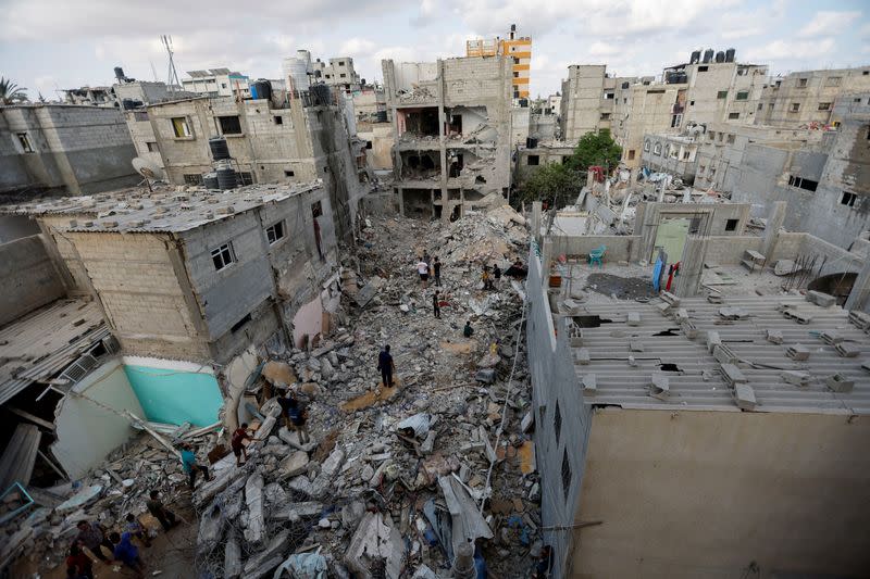 Aftermath of Israel-Gaza fighting