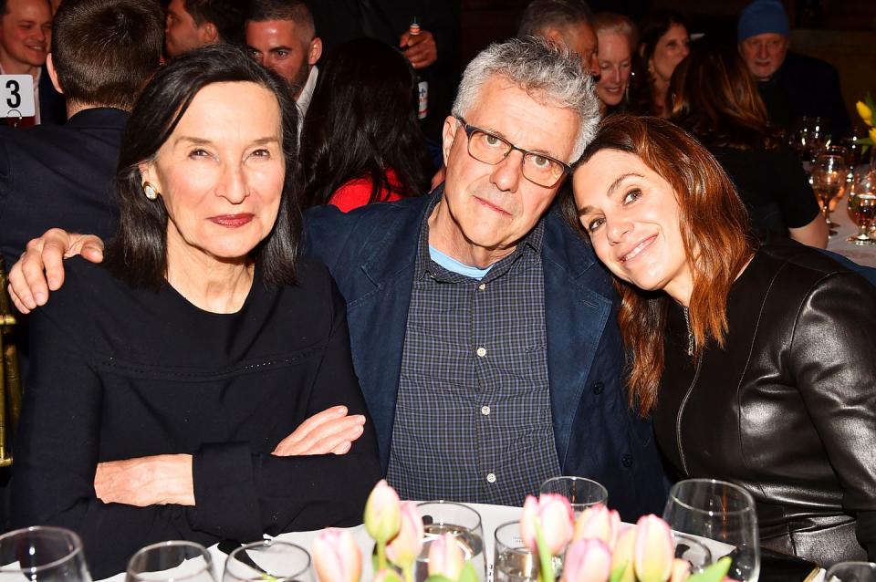 new york, ny   april 30 barbara gladstone, billy sullivan and ivy shapiro attend bombs 37th anniversary gala  art auction at capitale on april 30, 2018 in new york city  photo by patrick mcmullanpatrick mcmullan via getty images