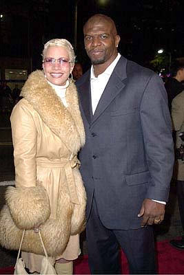 Terry Crews and his gal at the Mann's National Theater premiere of Columbia's The 6th Day