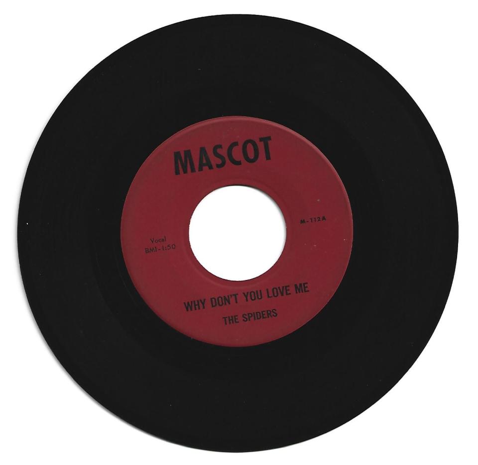 The Spiders first 45 on Mascot Records, "Why Don't You Love Me."