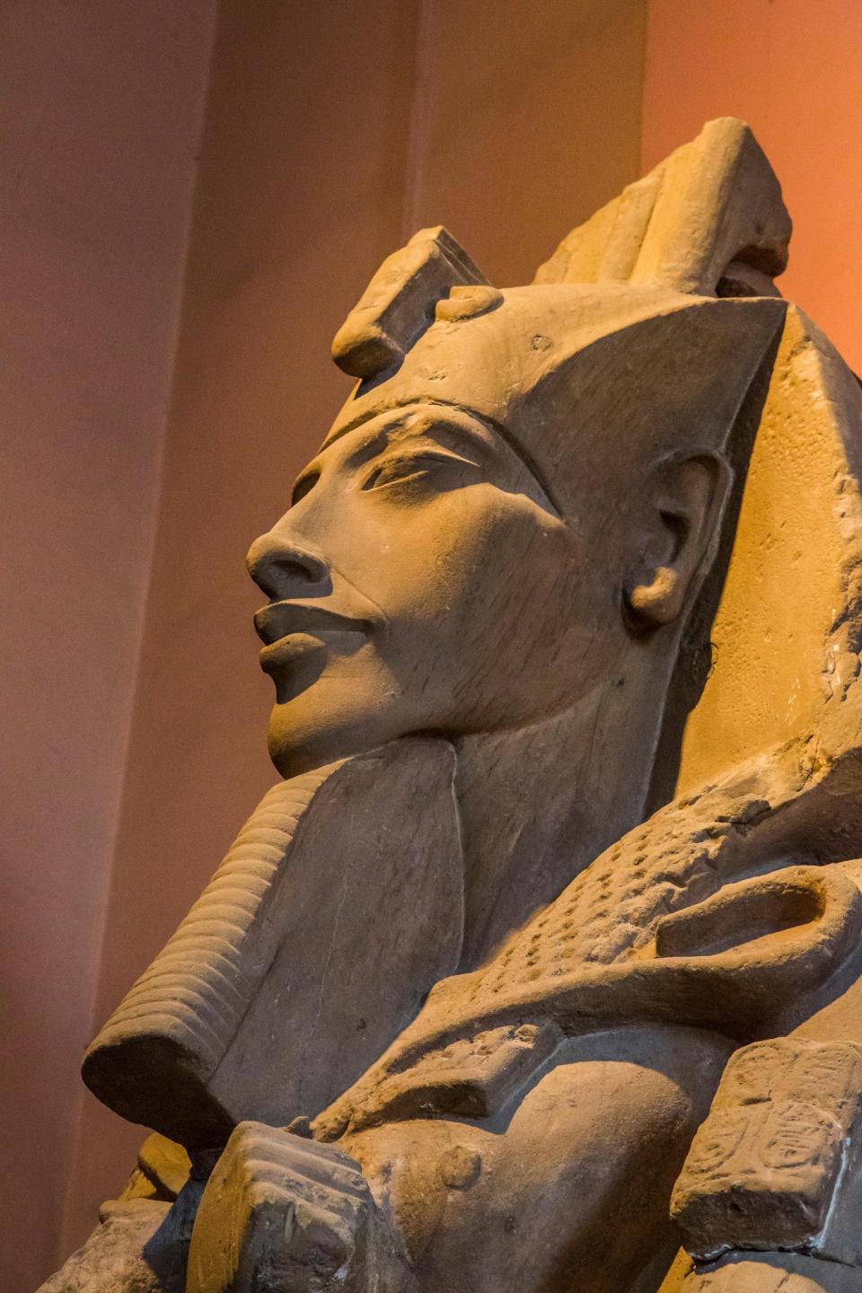 Akhenaten: his message of 'Atenism' offered little to people who wanted the comfort of a God that anyone could approach, even in their own home', thought Kemp