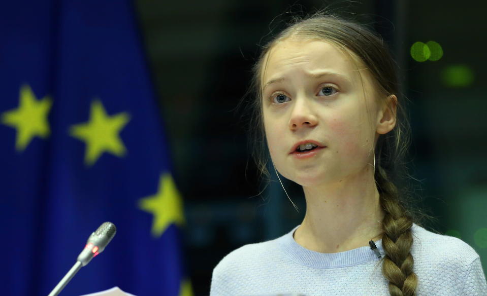 Klimaaktivistin Greta Thunberg. (Bild: Dursun Aydemir/Anadolu Agency via Getty Images)