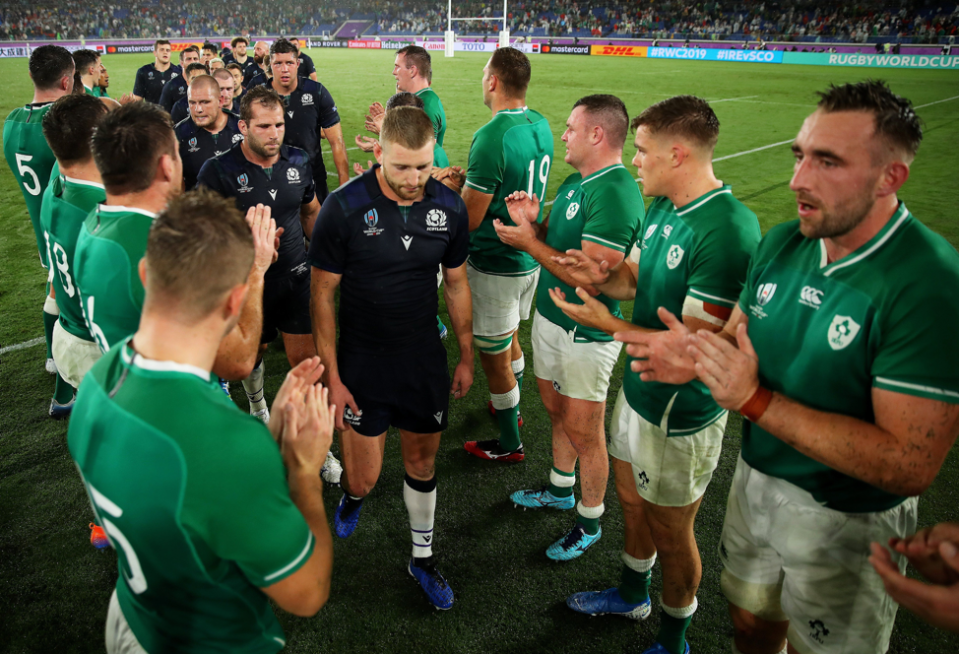 Scotland left the pitch well beaten 27- 3, and Warren Little (World Rugby via Getty Images) captured the moment. He explains: “I raised my camera using a 27-70mm f/2.8L lens to capture a wider and higher angle which highlights their dejection.”