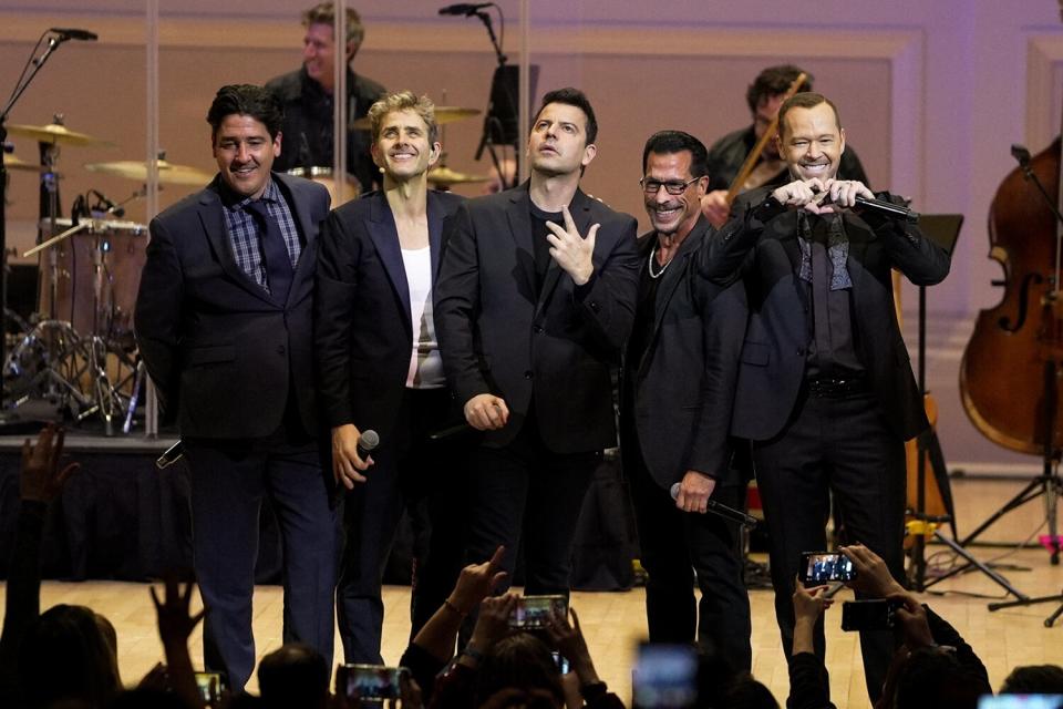 Joey McIntyre performs at Carnegie Hall