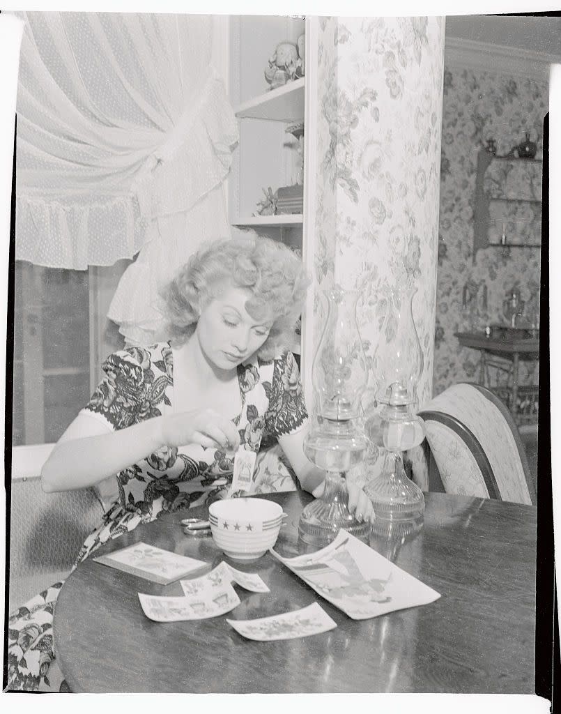 Rare Vintage Photos of Lucille Ball's Life at Home