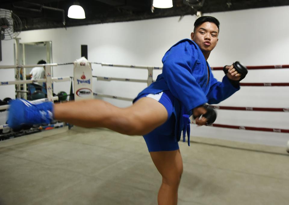 Nazri Sutari discovered that his fencing background gave him an edge in martial arts fighting. (PHOTO: Zainal Yahya/Yahoo News Singapore)