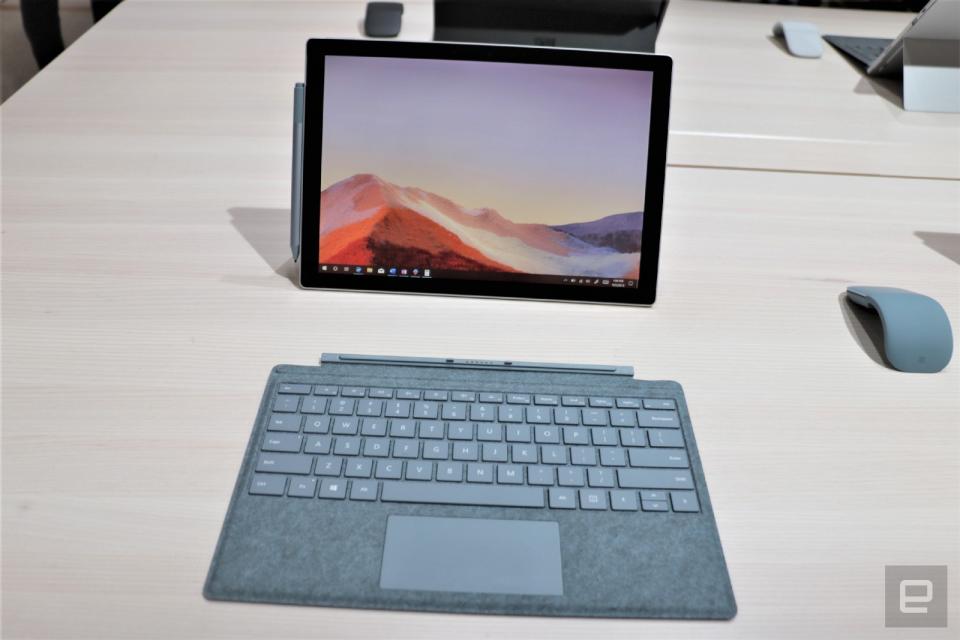 Surface Pro 7 hands-on