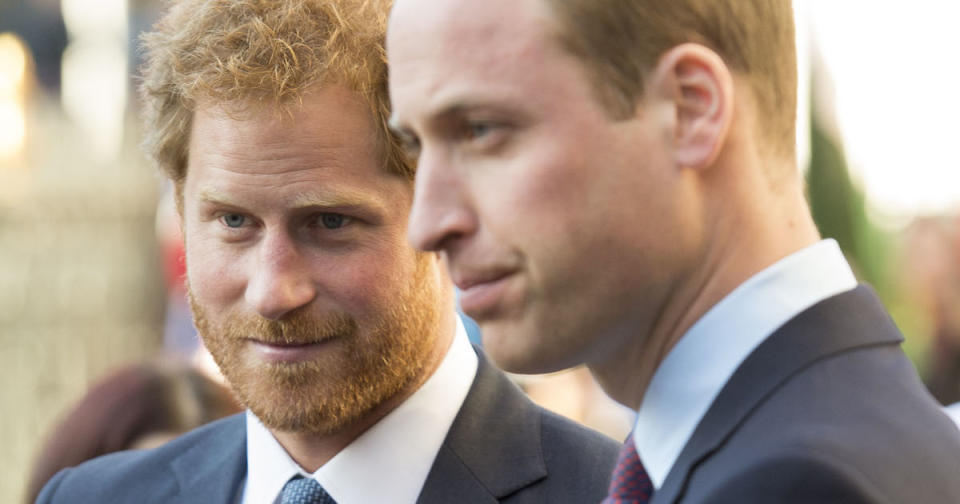 Prince Harry and Prince William attend the Commonwealth Observance Day Service in London (Copyright: Getty/Mark Cuthbert)