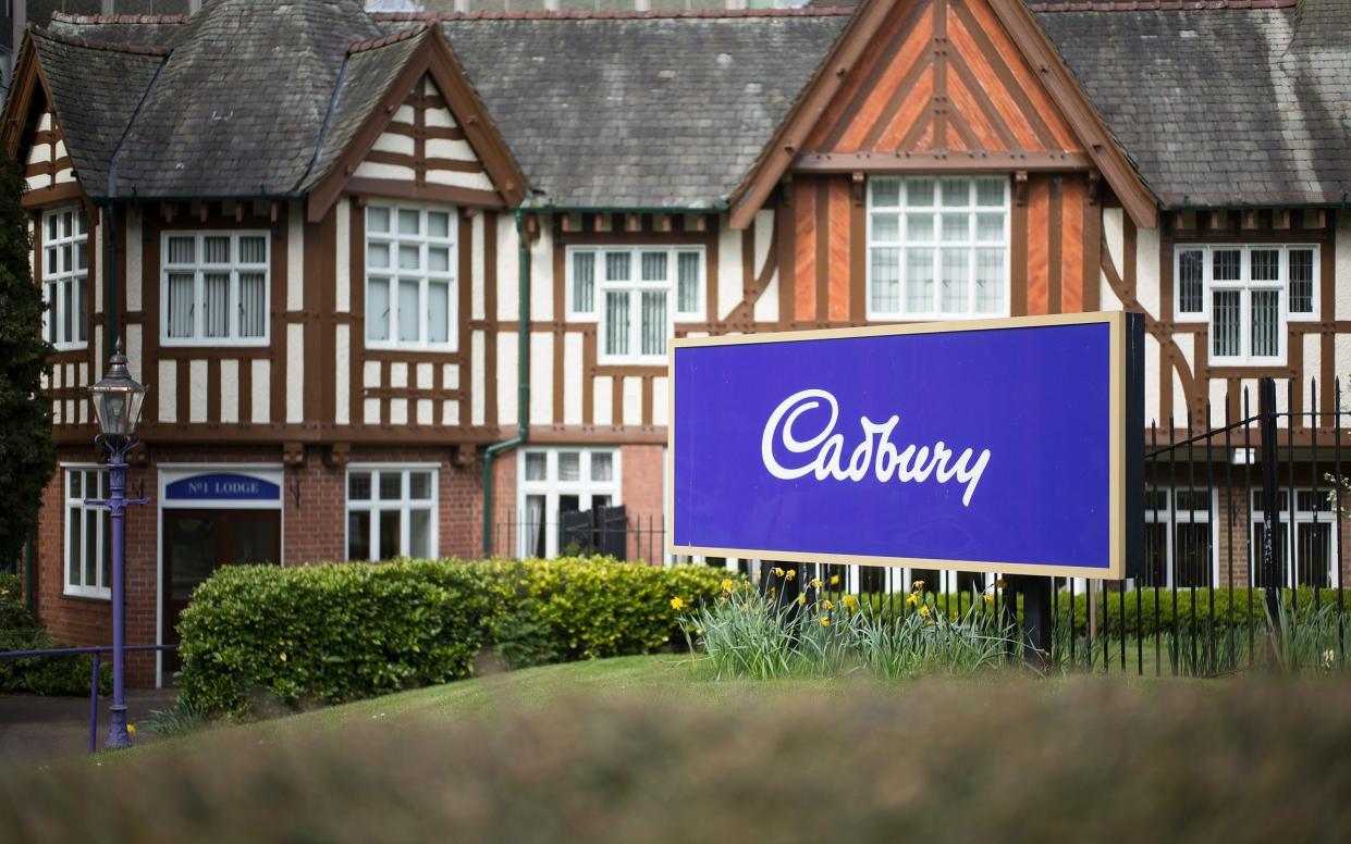 The entrance to the Cadbury factory in Bournville