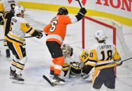 NHL: Pittsburgh Penguins at Philadelphia Flyers