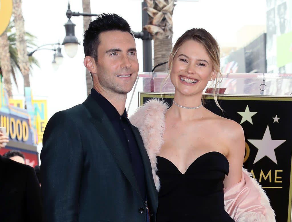 Adam Levine called his wife Behati Prinsloo a “cool mom,” and we totally agree