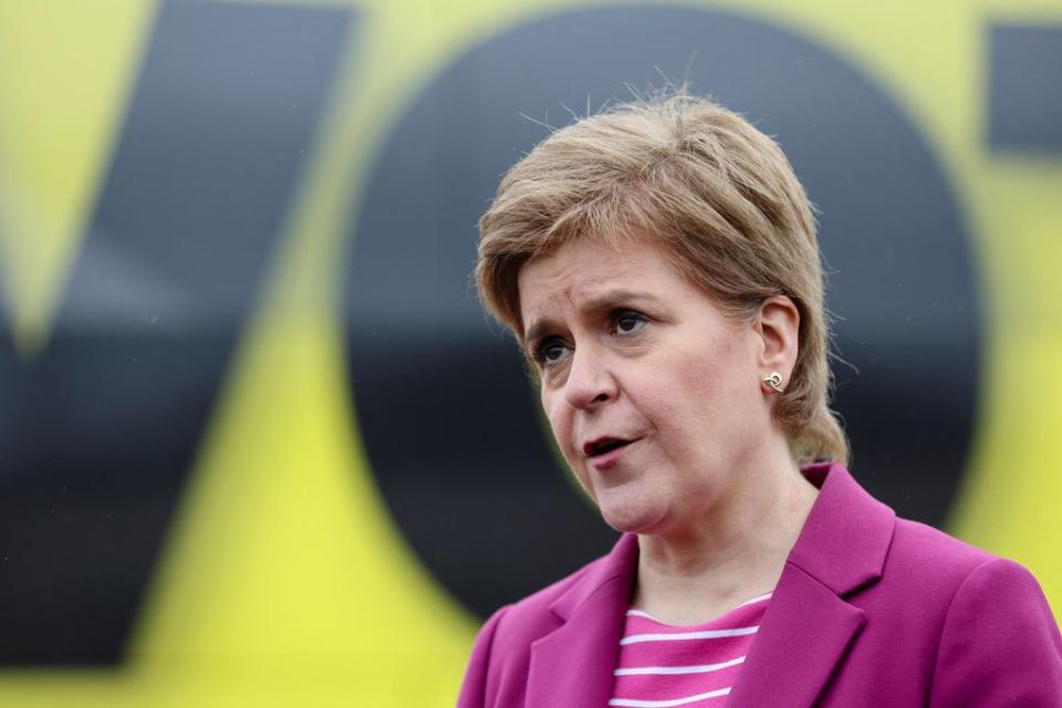 The First Minister tested positive for the virus last week (Russell Cheyne/PA) (PA Wire)