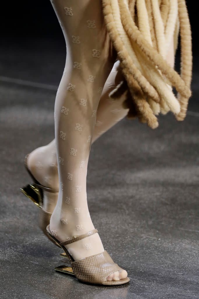 Sandals from Fendi’s Fall 2021 collection.