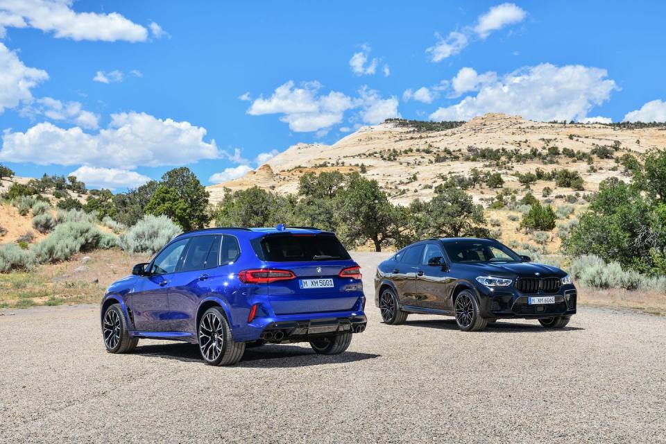 2020 BMW X5 M and BMW X6 M