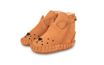 <p>These adorable lion boots are hand made from durable, high-quality leather. They come as little mice and deer, too.</p> <p><strong>To buy:</strong> <a rel="nofollow noopener" href="https://www.donsje.com/boys/boys-newin/kapi-lining-lion-nubuck-caramel.html" target="_blank" data-ylk="slk:donsje.com;elm:context_link;itc:0;sec:content-canvas" class="link ">donsje.com</a>, $65</p>