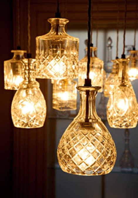 Crystal Decanter Pendant Lights