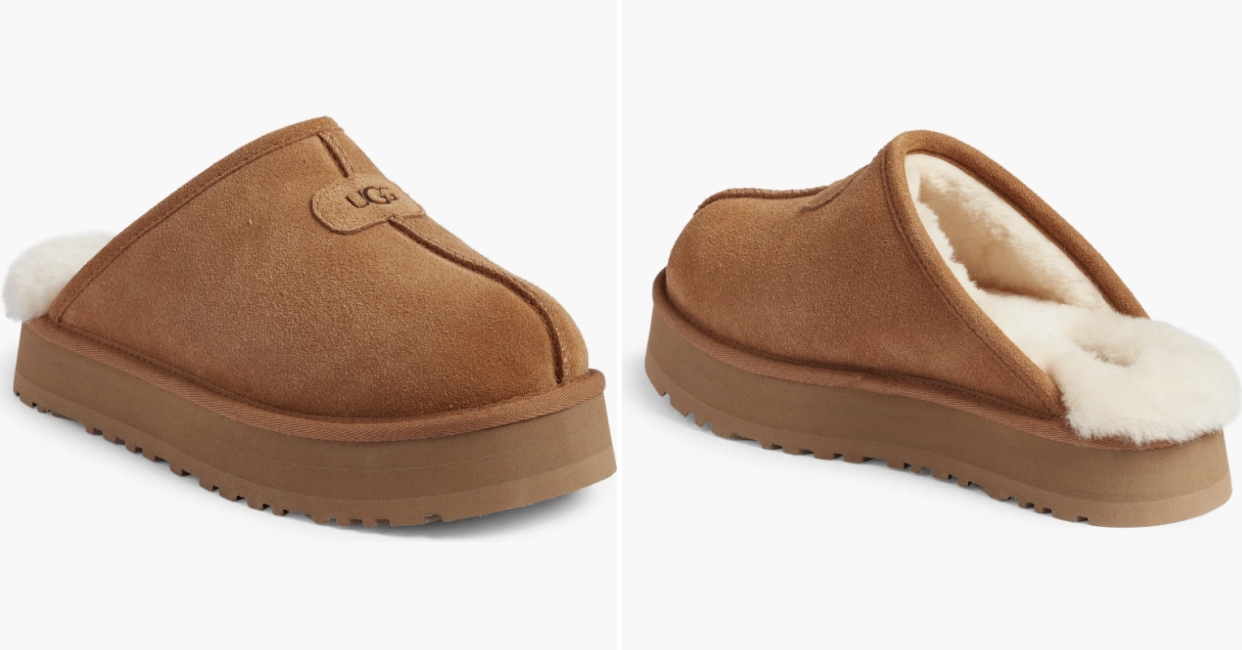 Ugg Discoquette Genuine Shearling Slide Slipper, available at Nordstrom.
