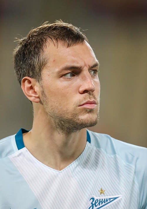 俄羅斯足球隊隊長Artem Dzyuba因為自慰片流出被停賽。 （圖：Wikiland） 