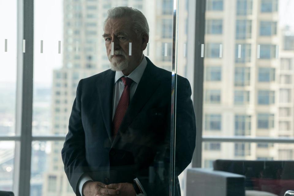Brian Cox as Logan Roy in ‘Succession’ (AP)