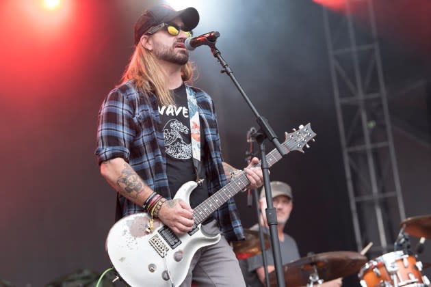 Cody Canada and the Departed, onstage in 2021, will perform the album 'Soul Gravy" by his old band Cross Canadian Ragweed at the Spring Revelry festival in Iowa. - Credit: Paul Natkin/Getty Images