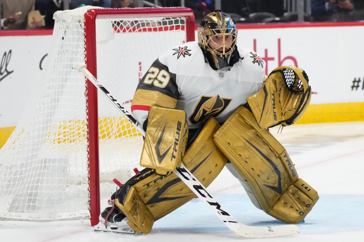 The Vegas Golden Knights have traded goalie Marc-Andre Fleury to the Chicago Blackhawks.