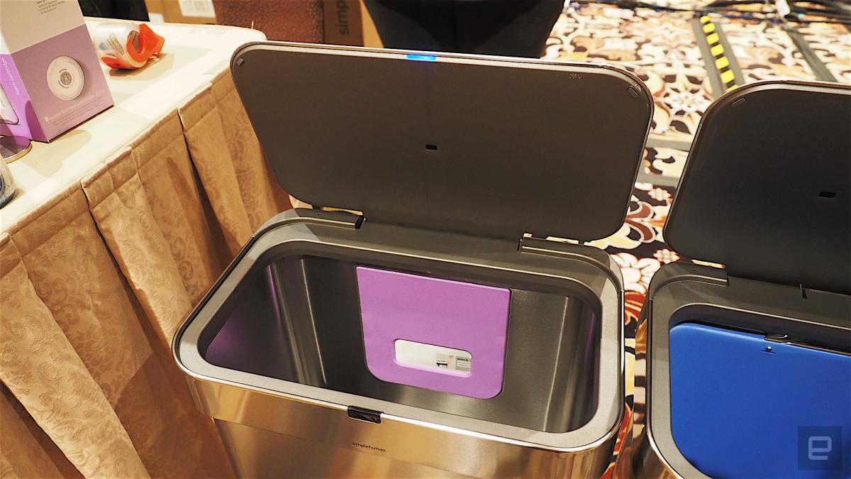 Simplehuman Voice-Activated Sensor Trash Can Review