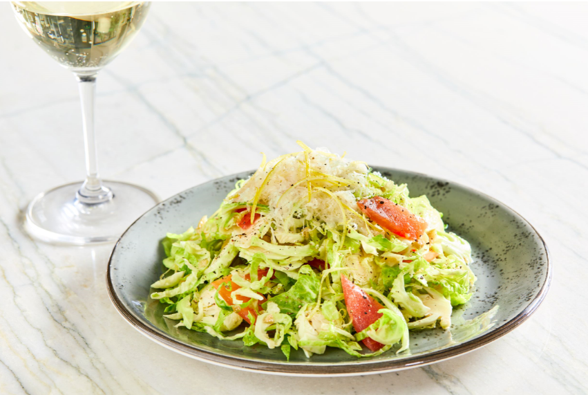 Shaved Brussels sprouts salad at Cielo restaurant at the Adero Scottsdale resort.