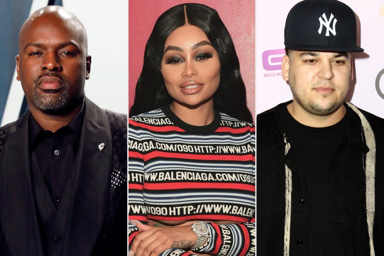 Corey Gamble, Blac Chyna, Rob Kardashian