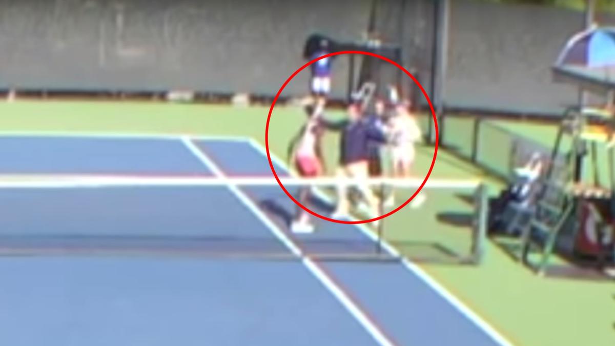 Handshake provokes fight between Canadian and American Alycia Parks tennis  pros