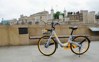 oBike在倫敦剛推出不過五天，就被要求暫時撤回