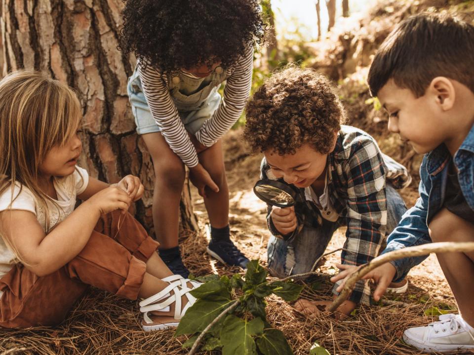 Research indicates more time spent outdoors in natural environments improves children’s health, behaviour, and educational attainment, and benefits teachers too  (Getty Images/iStockphoto)