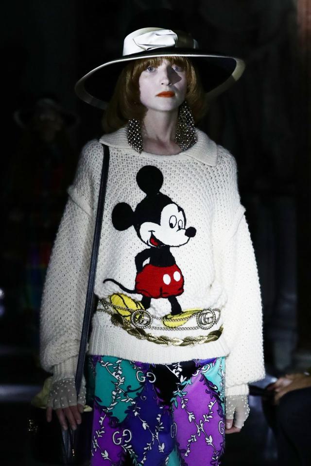 Gucci Mickey Mouse Styles From The 2020 Cruise Collection