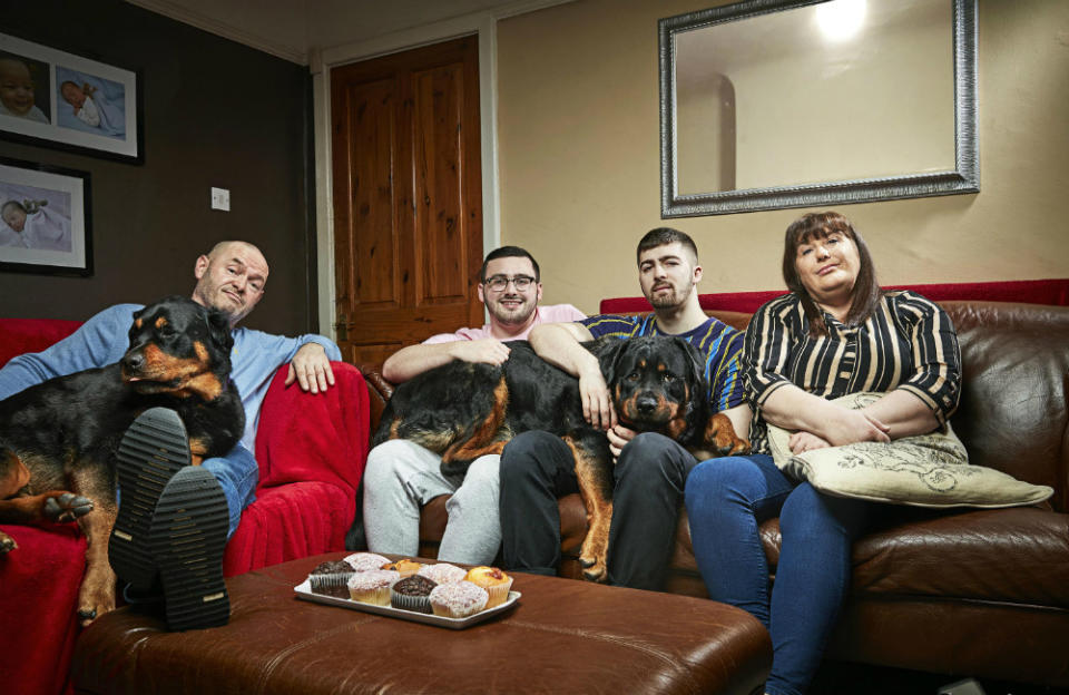 The Malones, a family on 'Gogglebox' credit:Bang Showbiz