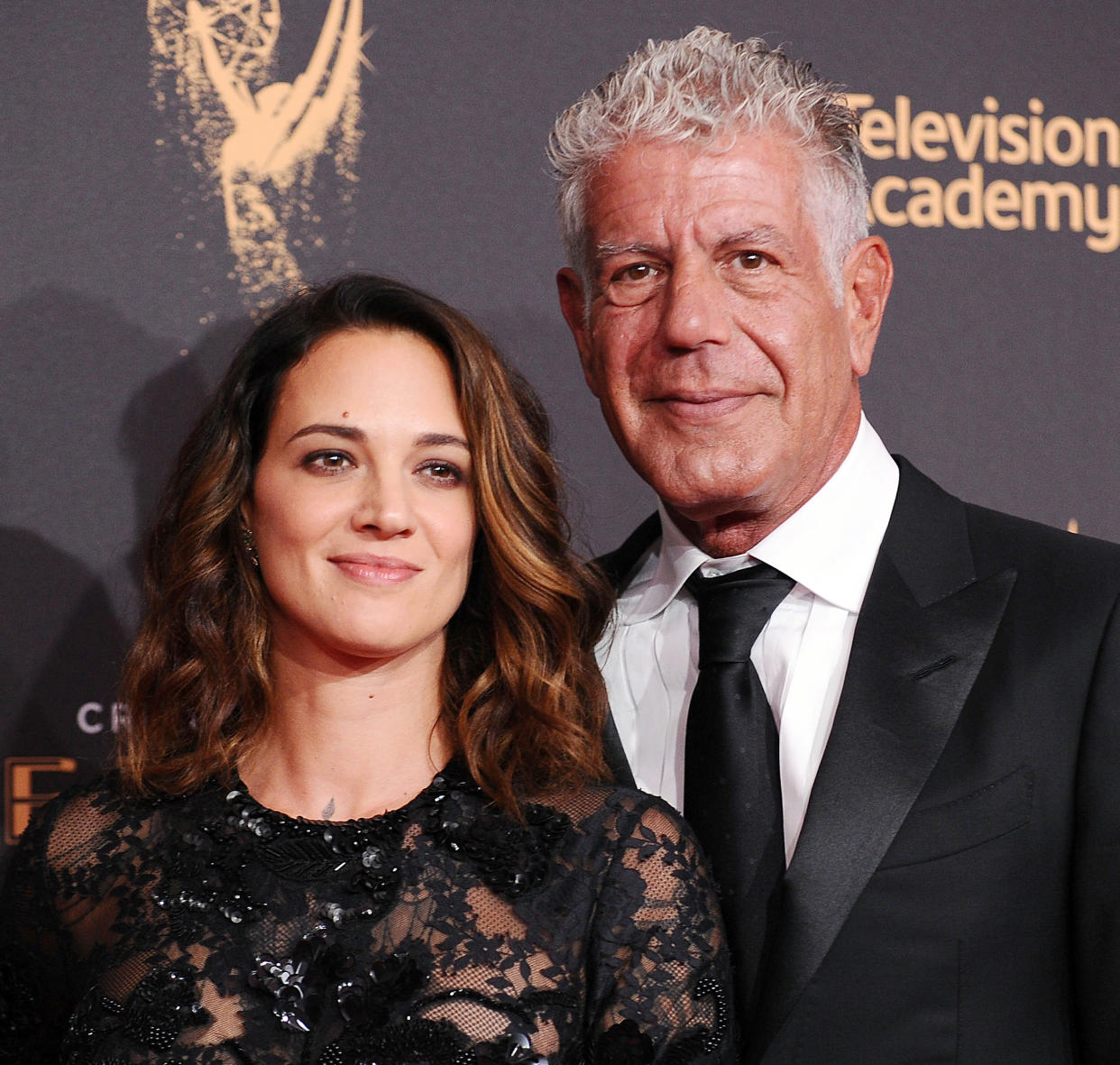 Asia Argento and Anthony Bourdain (Jason LaVeris / FilmMagic)