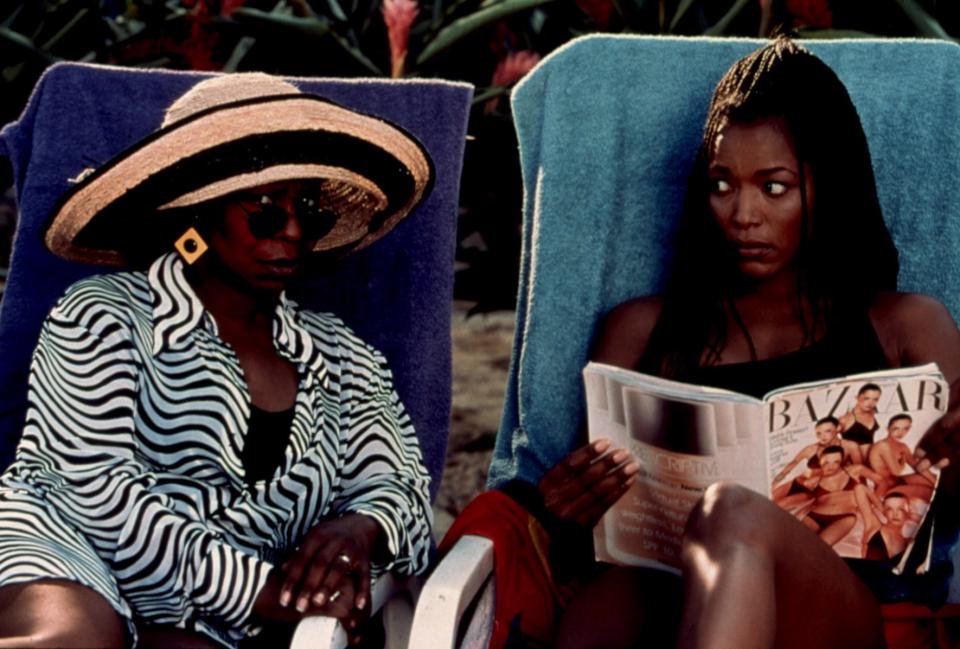 <h1 class="title">HOW STELLA GOT HER GROOVE BACK, Whoopi Goldberg, Angela Bassett, 1998, TM and Copyright (c) 20th C</h1><cite class="credit">20thCentFox/Courtesy Everett Collection</cite>