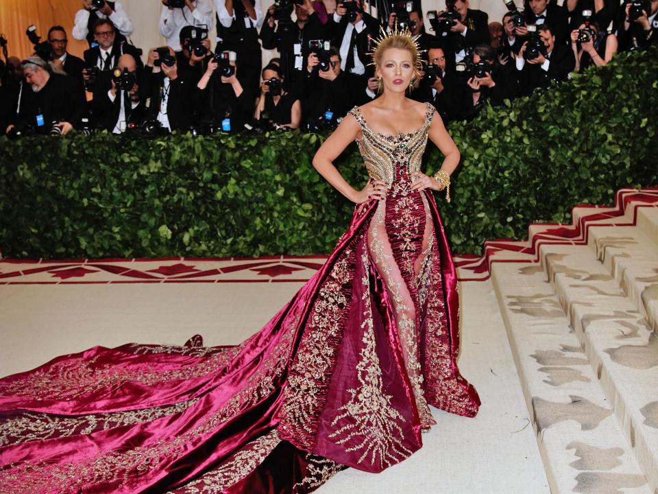 Blake Lively at the 2018 Met Gala.