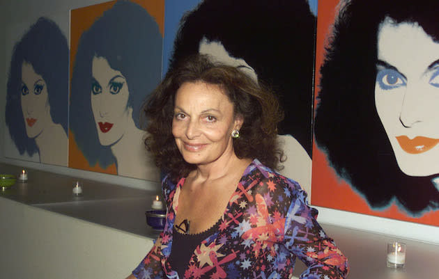 Diane Von Furstenberg Has Dressed The Statue Of Liberty