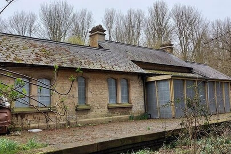 Boarded up and abandoned: Wansford Road station as it is now