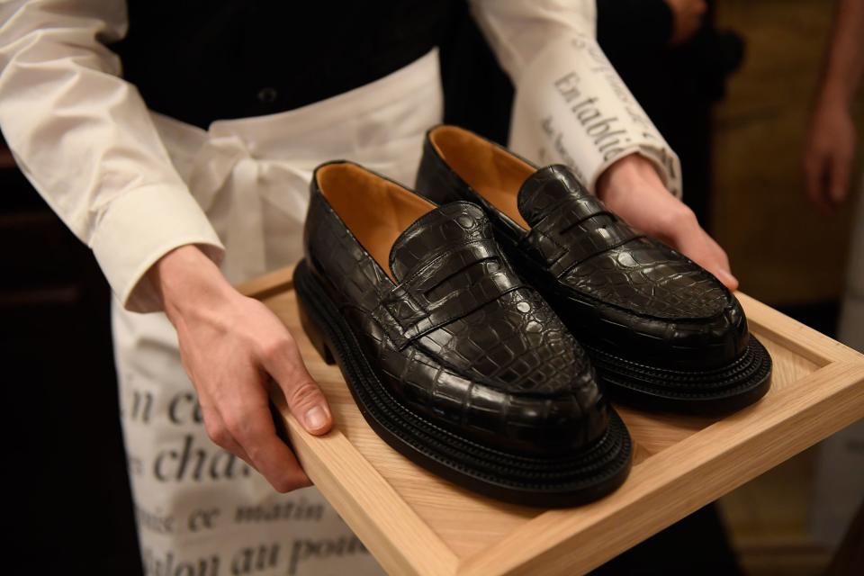 J.M. Weston's Olivier Saillard has created 17 new bespoke variations on a house classic, the Mocassin 180.