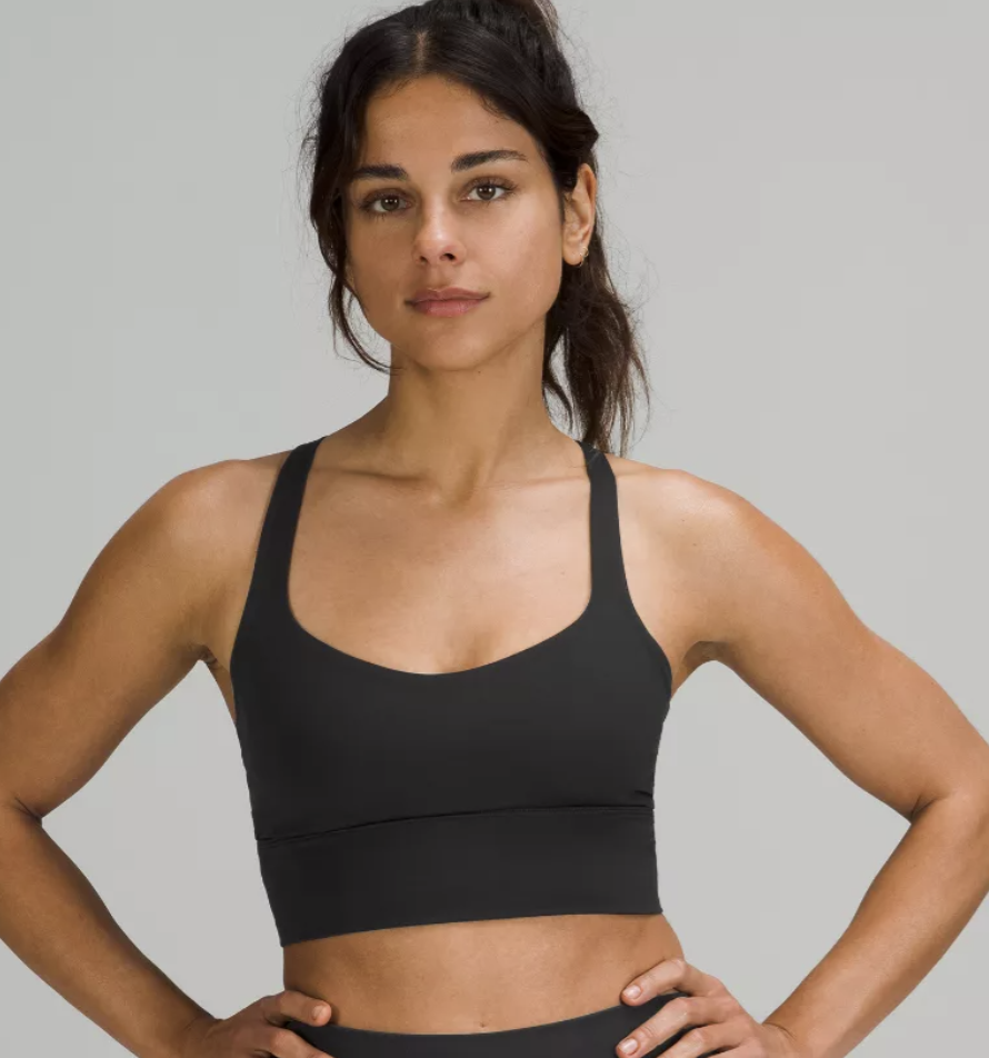 Free to Be Longline Bra Light Support, A/B Cup. (PHOTO: Lululemon)
