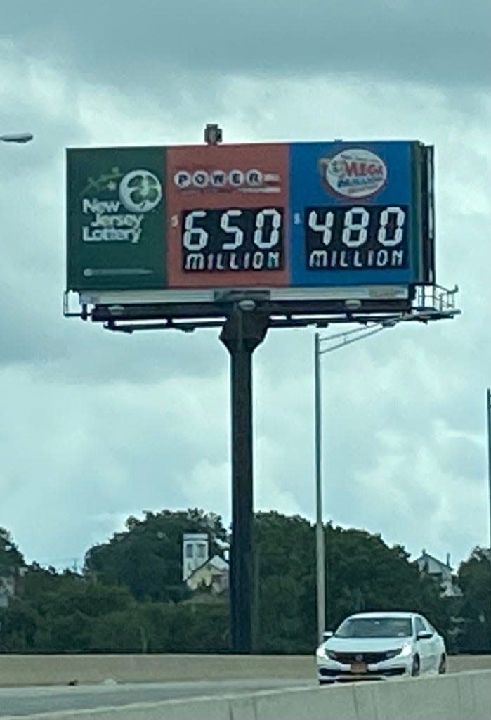 The Powerball jackpot is $650 million for Monday, July 10, 2023 and the Mega Millions is $480 million for Tuesday.
