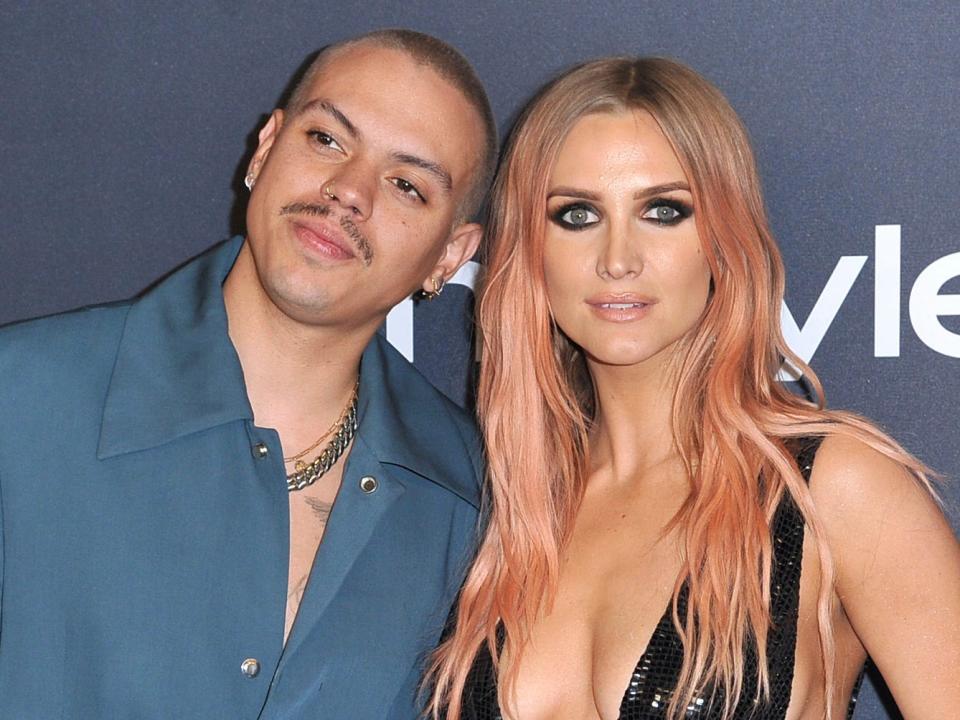 evan ross and ashlee simpson january 2020