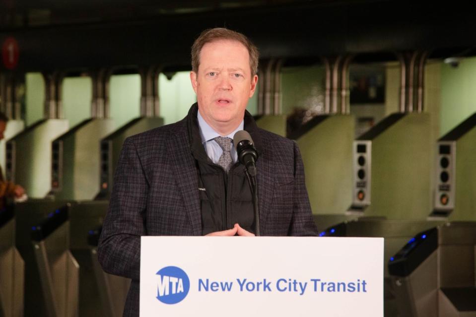 New York City Transit President Richard Davey is reportedly leaving New York after lasting two years in the position. William Farrington