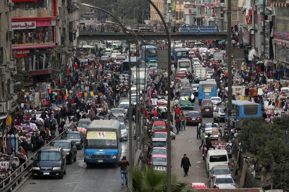 Cairo overcrowding