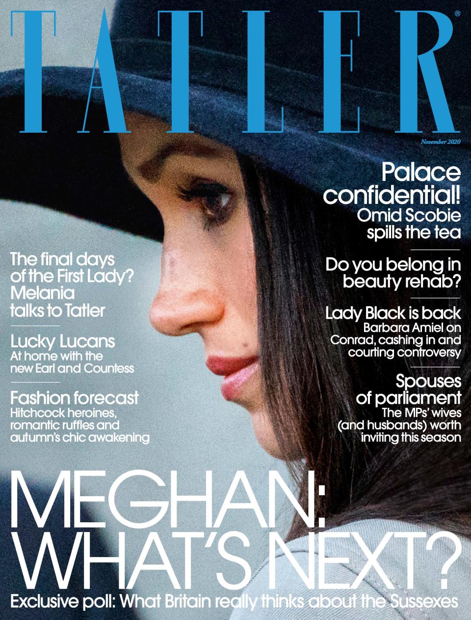 The November edition of Tatler (Tolga Akmen/Tatler/PA)