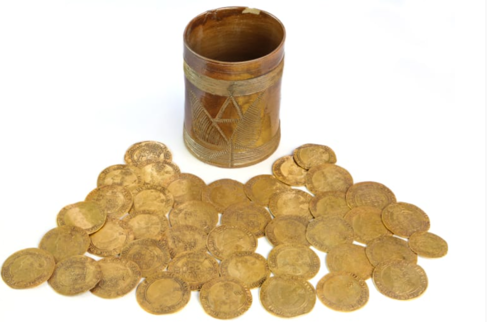 A home renovation in northern England has uncovered an apparent next egg of gold coins, which could be worth up to $290,000 USD at auction next month.