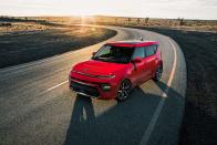 <p>The new Soul utilizes the same platform as <a rel="nofollow noopener" href="https://www.caranddriver.com/hyundai/kona" target="_blank" data-ylk="slk:Hyundai's Kona crossover;elm:context_link;itc:0;sec:content-canvas" class="link ">Hyundai's Kona crossover</a>. While it's 2.2 inches longer than the old car and rides on a 1.2-inch-longer wheelbase, the Soul actually has slightly less front headroom and rear legroom than before. </p>